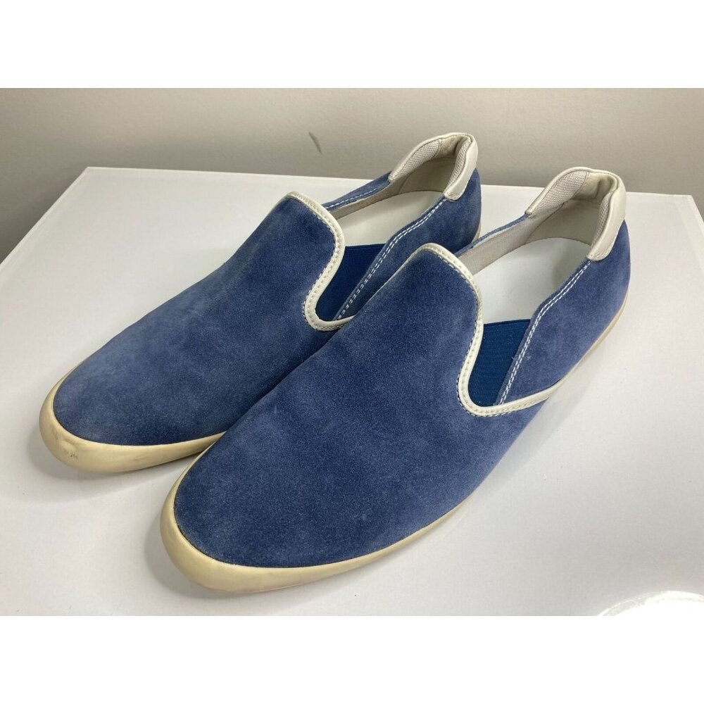 Hogan Blue Suede Loafers 8 1/2